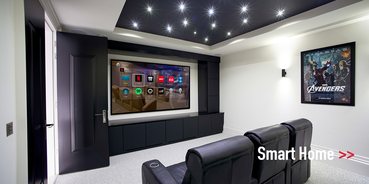 AB Audio Visual Home Page Smart Home Sector Image